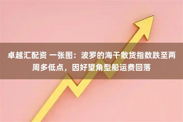 卓越汇配资 一张图：波罗的海干散货指数跌至两周多低点，因好望角型船运费回落